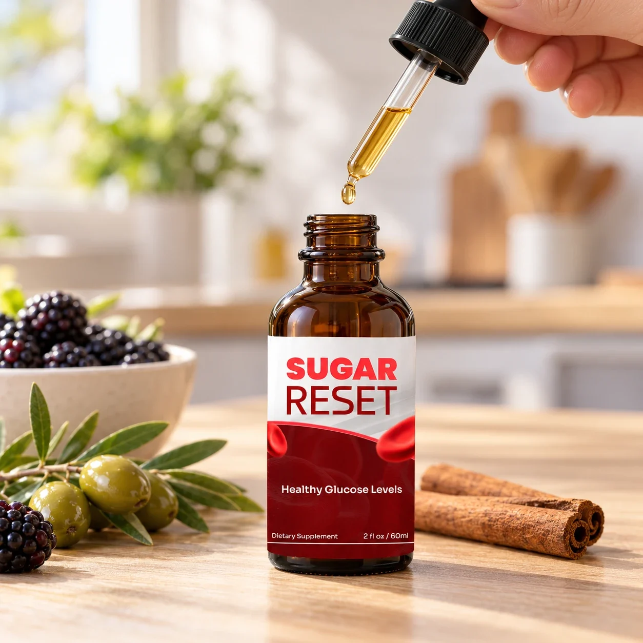 SugarReset dropper bottle